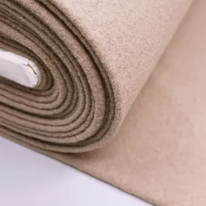 100% Boiled Wool - Taupe