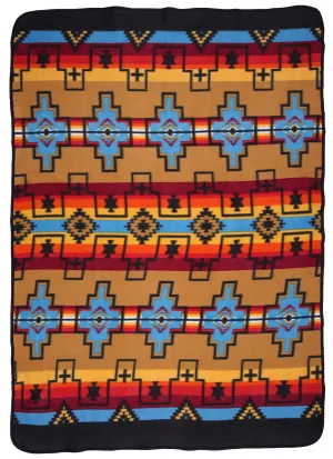 60" X 80" Fleece Lodge Blanket #1A