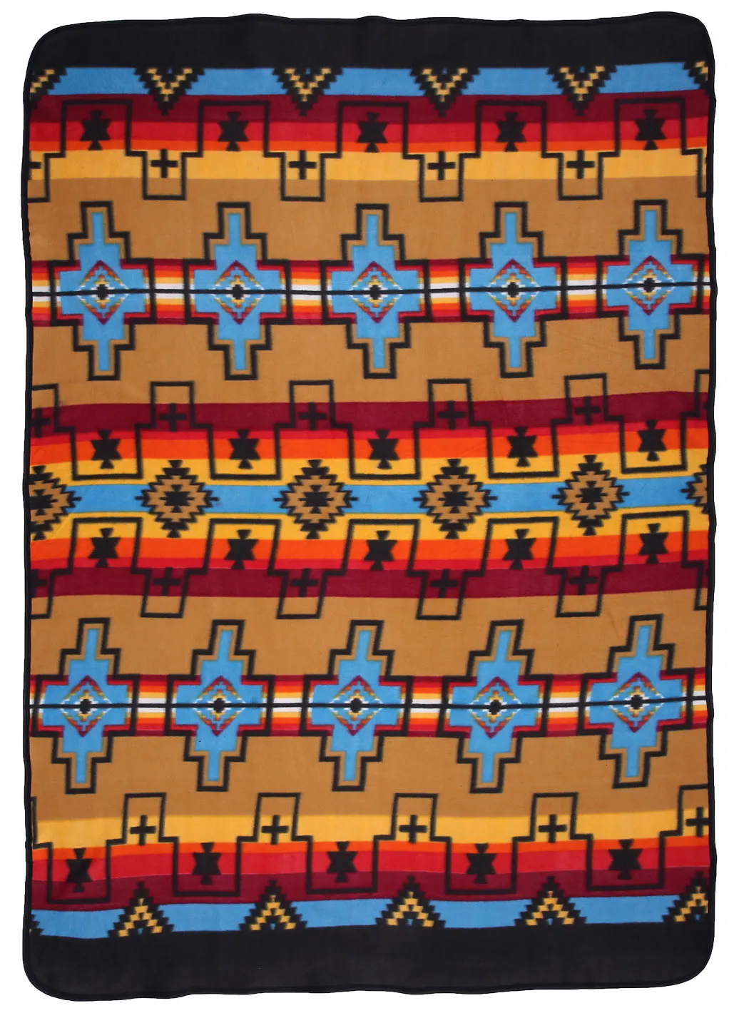 60" X 80" Fleece Lodge Blanket #1A