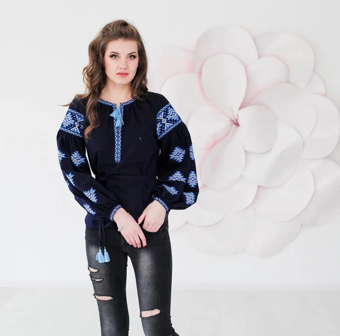 Blouse “Carpathian Night”
