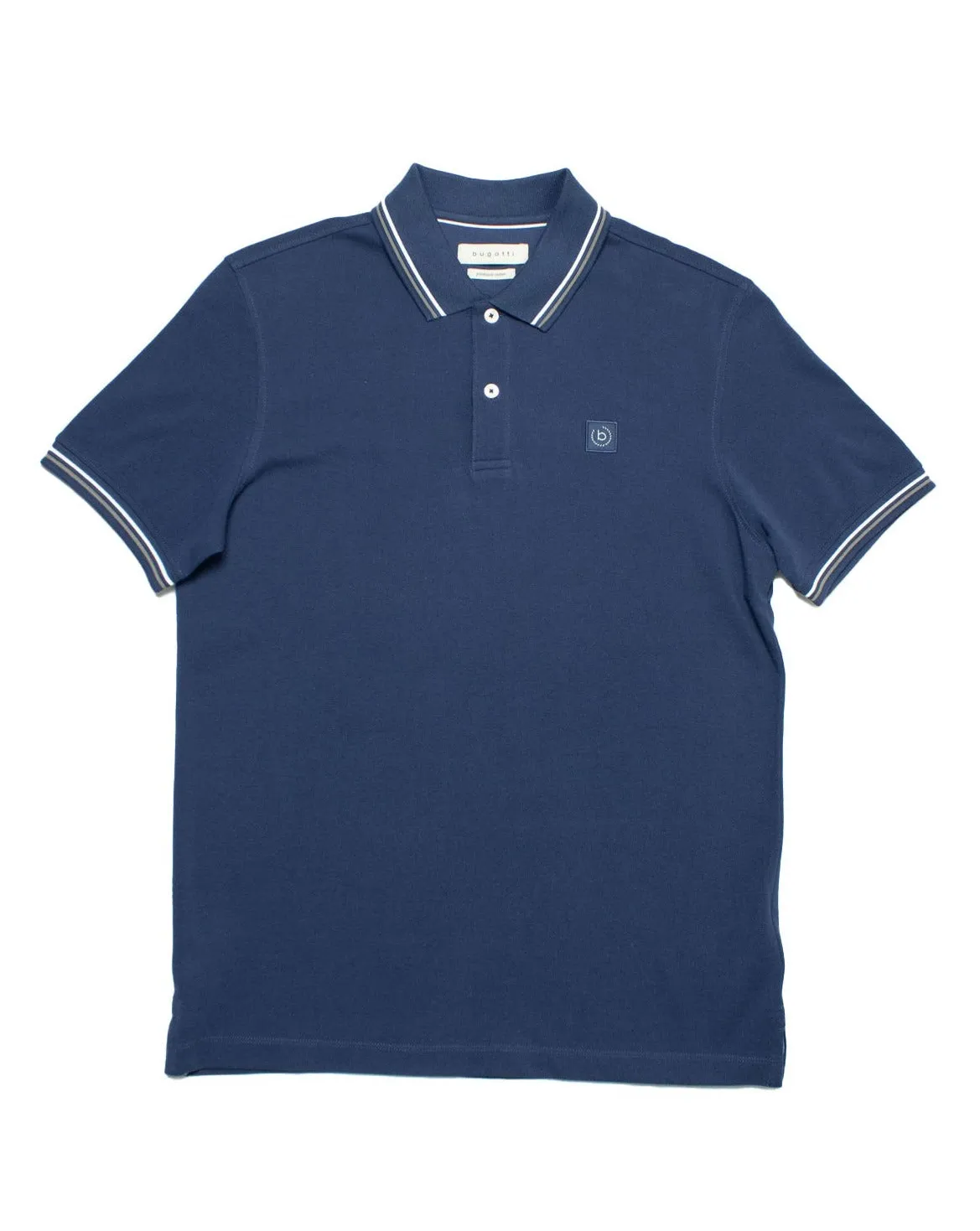Bugatti Navy Blue Core Logo Golfer