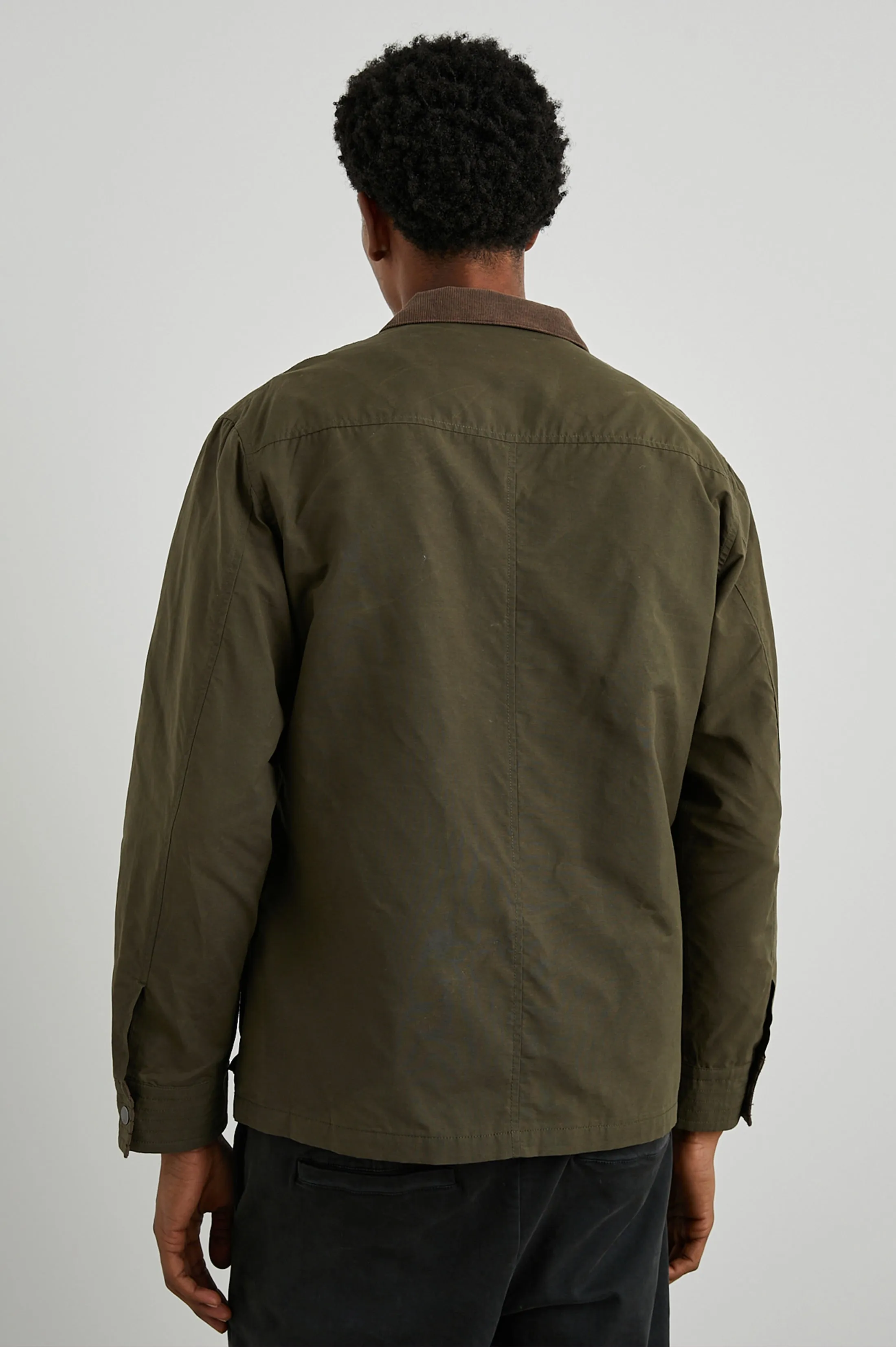 CARDIFF JACKET - DARK OLIVE