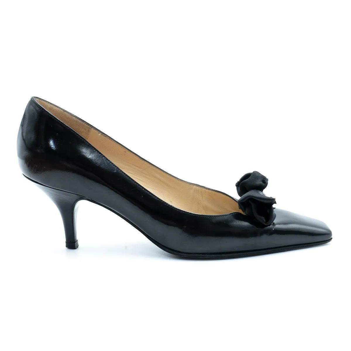 Charles Jourdan Pump High-Heel Shoes Leather Black Colour For Women