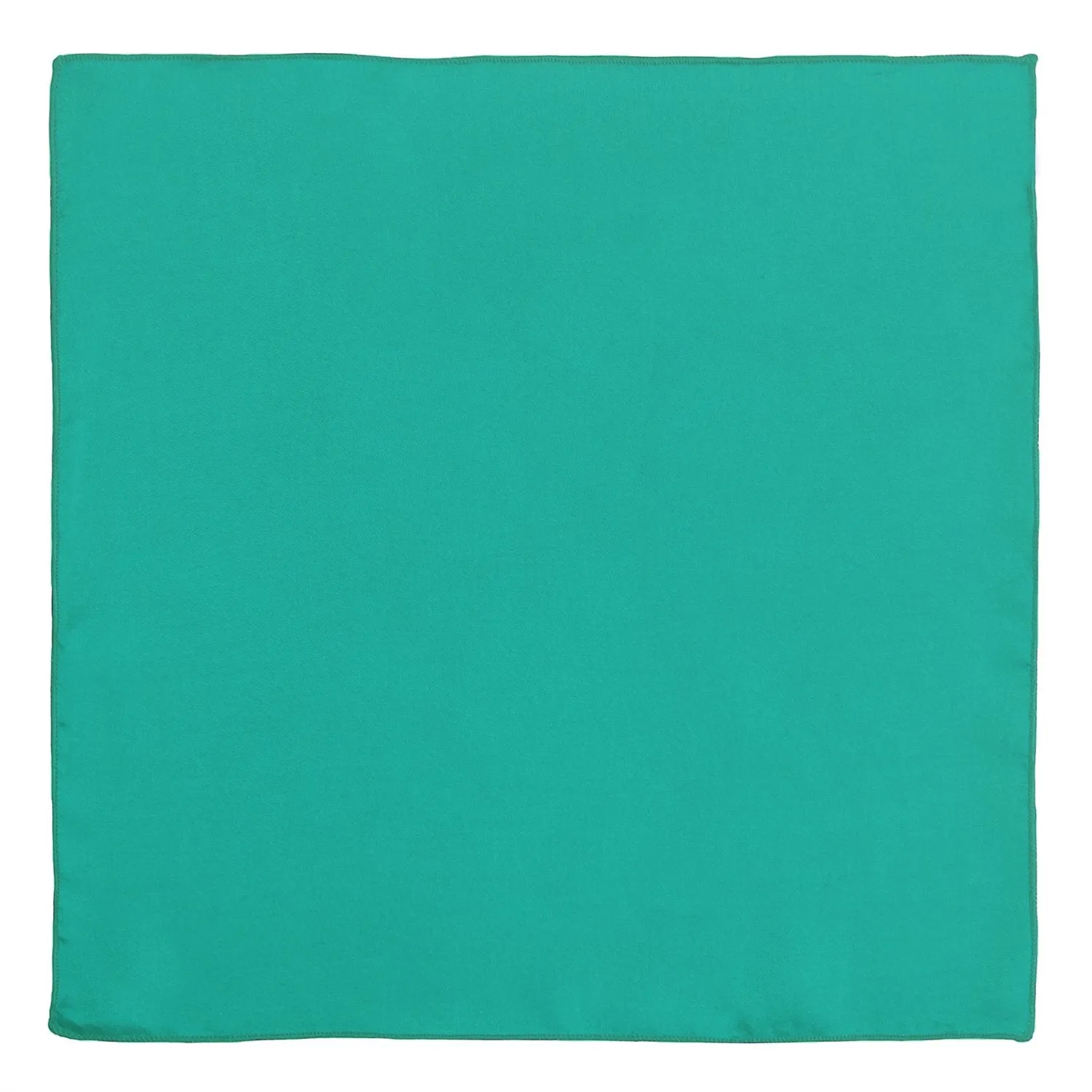 Chokore Bermuda Sea Green Pure Silk Pocket Square, from the Solids Line