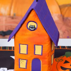 Coats & Clark Sewing Halloween House Candy Dish Cover