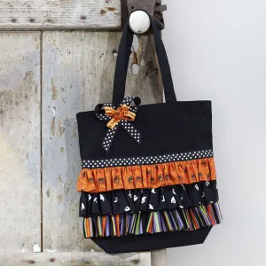 Coats & Clark Sewing Ruffled Trick-or-Treat Tote