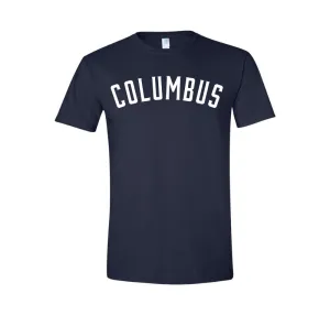 Columbus Heritage SoftStyle T-Shirt (Navy)