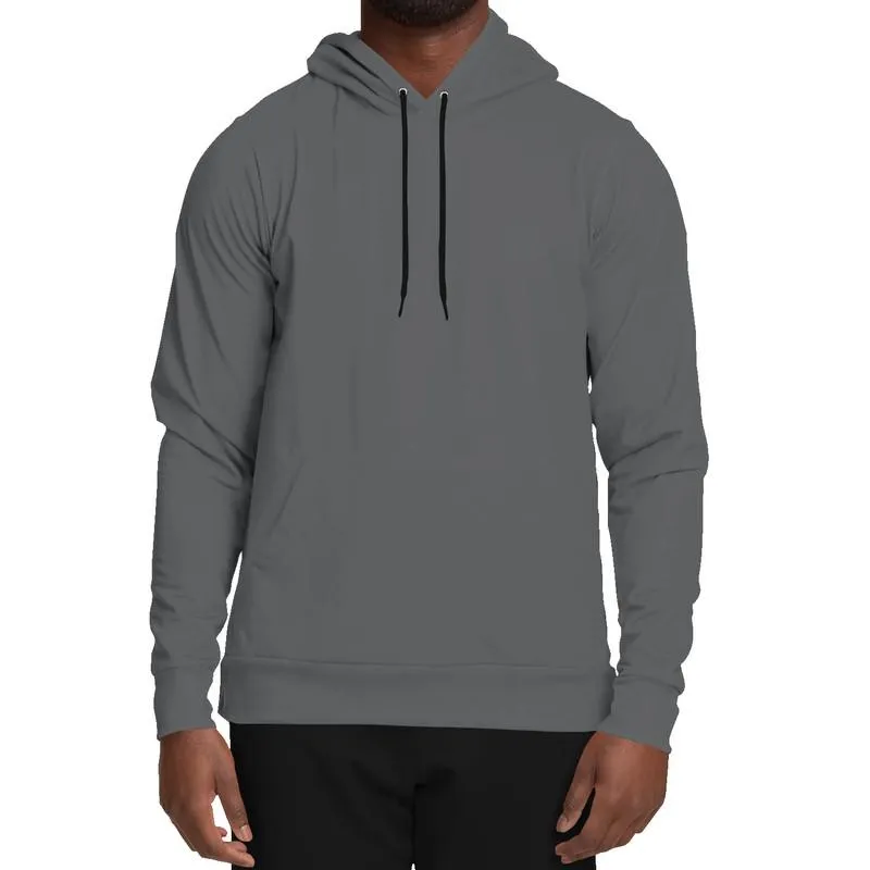 Dark Gray Hoodie | Unisex | with PLUS sizes | Dark Pale Gray | C0M0Y0K80