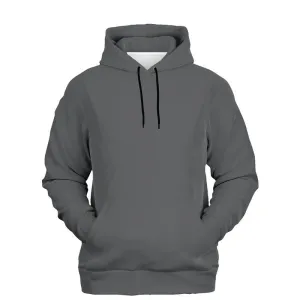 Dark Gray Hoodie | Unisex | with PLUS sizes | Dark Pale Gray | C0M0Y0K80
