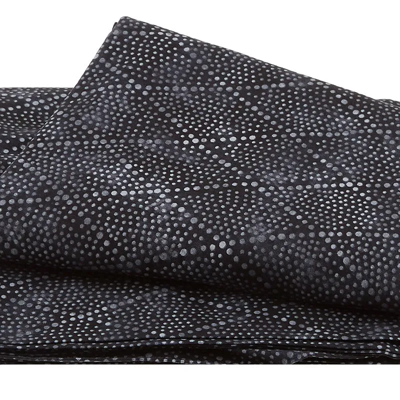 Diamond Dots - Black 3 Yard Cut