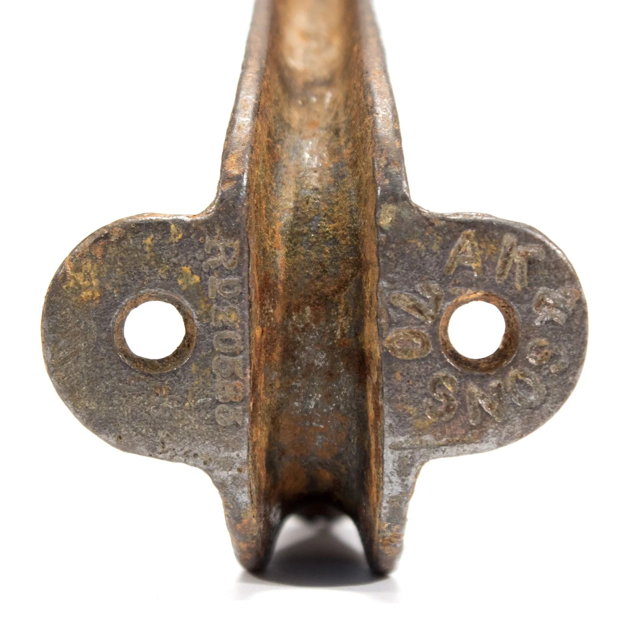 Double Victorian Iron Hook