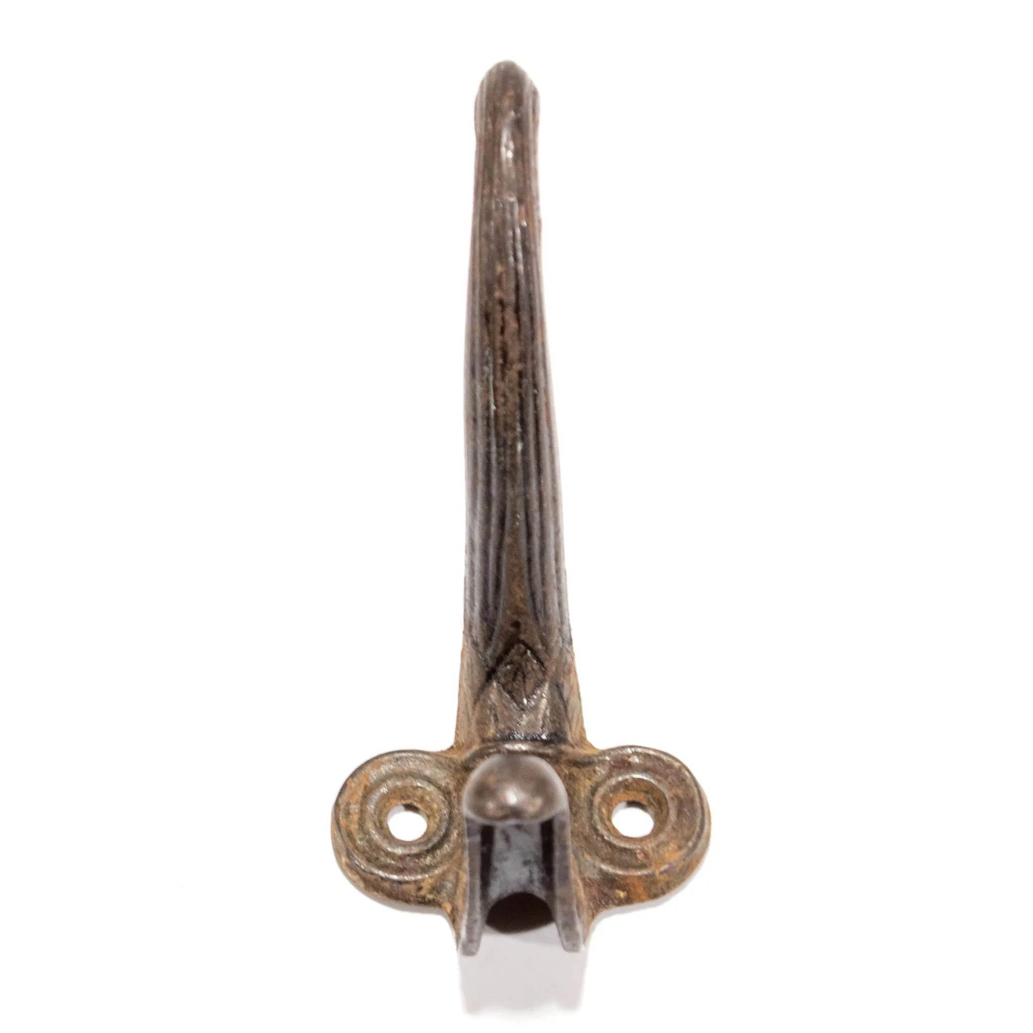 Double Victorian Iron Hook