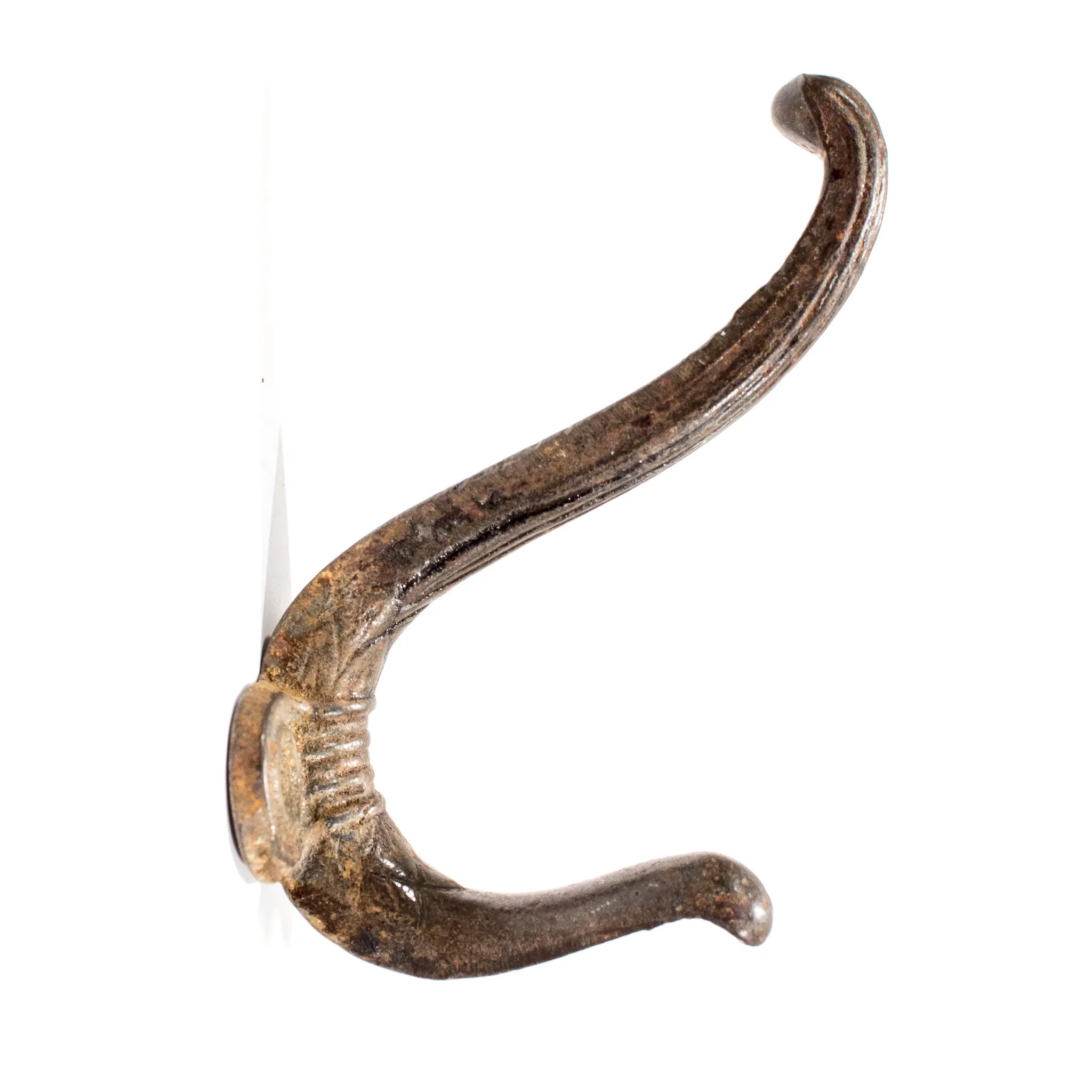 Double Victorian Iron Hook
