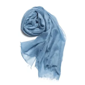 Florencia Ultra Thin Cashmere Shawl Blue