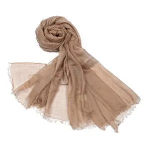 Florencia Ultra Thin Cashmere Shawl Tea