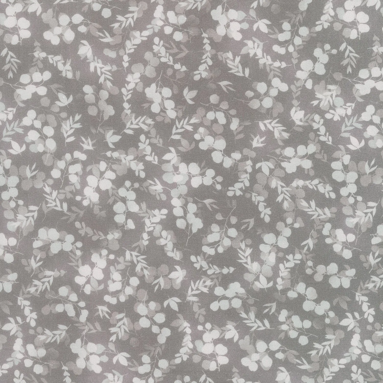 Fusions Wide - Leaves Shadow 108" Wide Backing