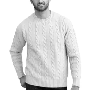 Girocollo in Cashmere (4 Ply) - CHIRNSIDE CABLE