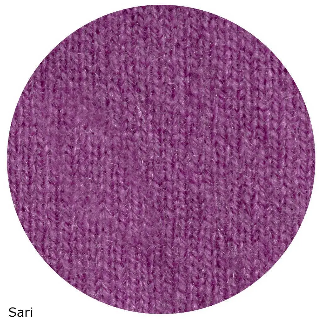 Girocollo in Cashmere - CHARLOTTE SHORT SLEEVE CREW