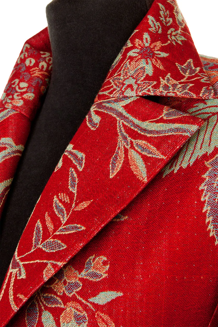 Grace Coat in Crimson Red - In Stock Sale