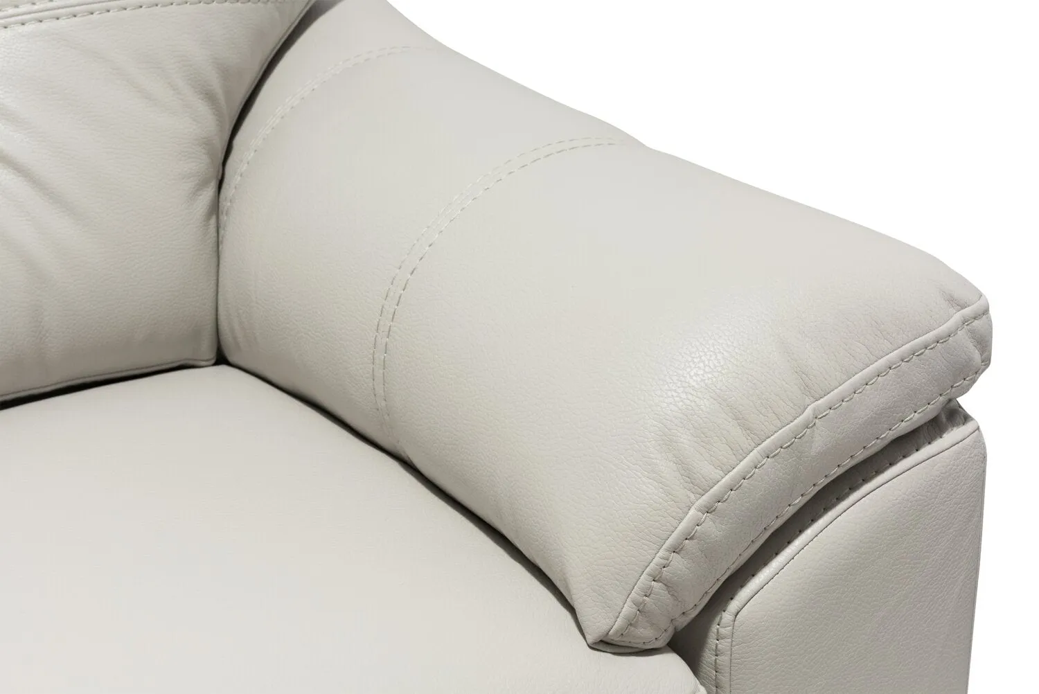 Irene Leath-Aire Chair - Beige