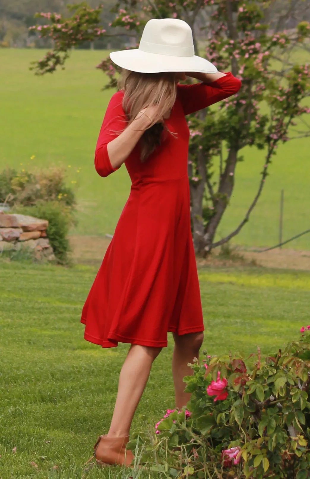 Jackie Dress - 3/4 Sleeve