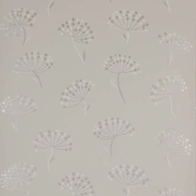 Jane Churchill Alba Fabric - J116W-01 - 1.10m Roll End - Pearl