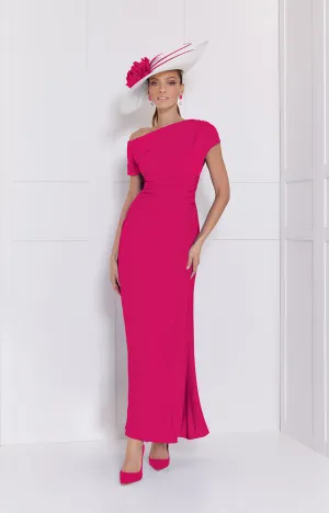 John Charles 66558 - Ruby Pink Dress