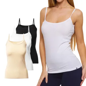 Ladies Basic Camisole Cotton Tank Top