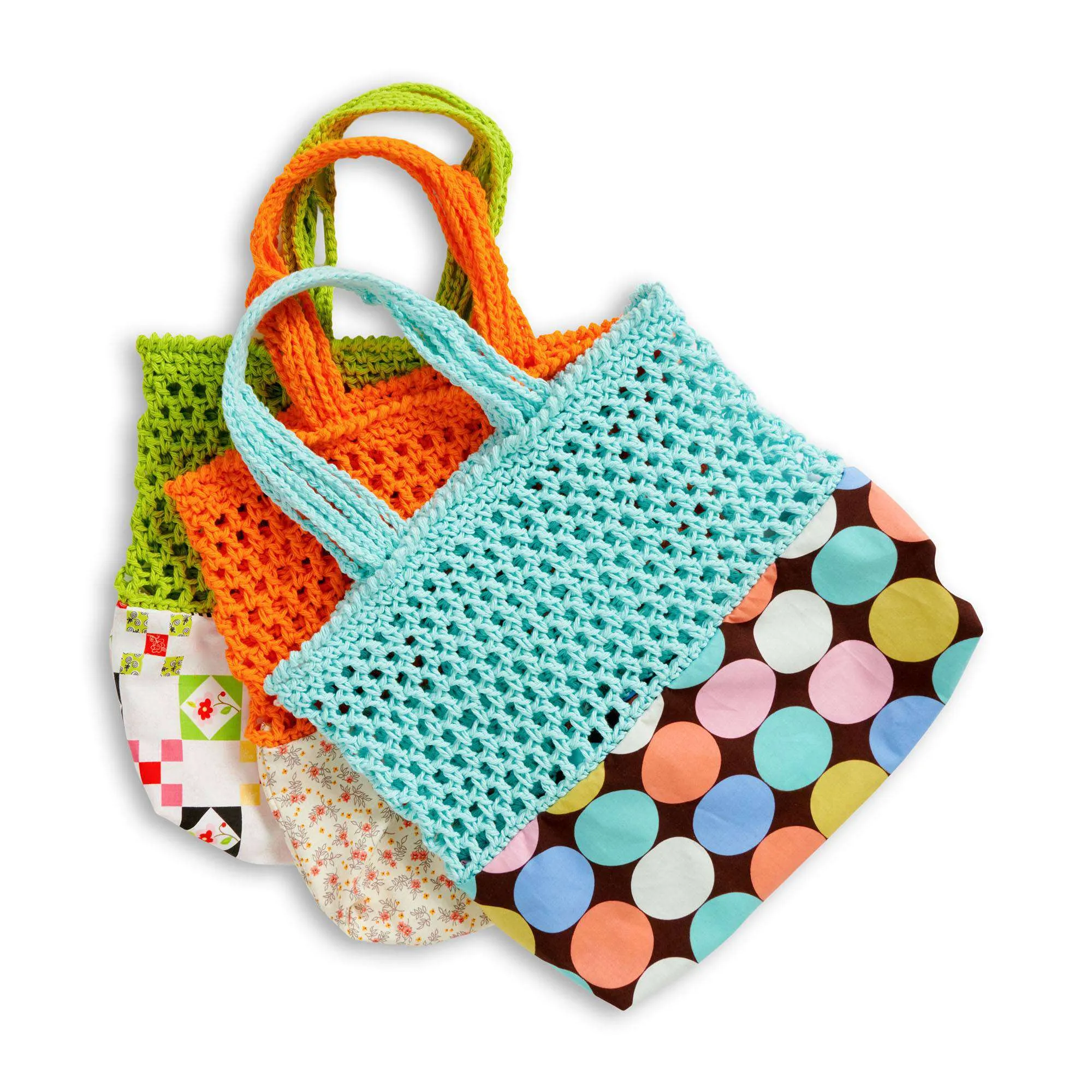 Lily Upcycle Crochet/Sew Market Tote