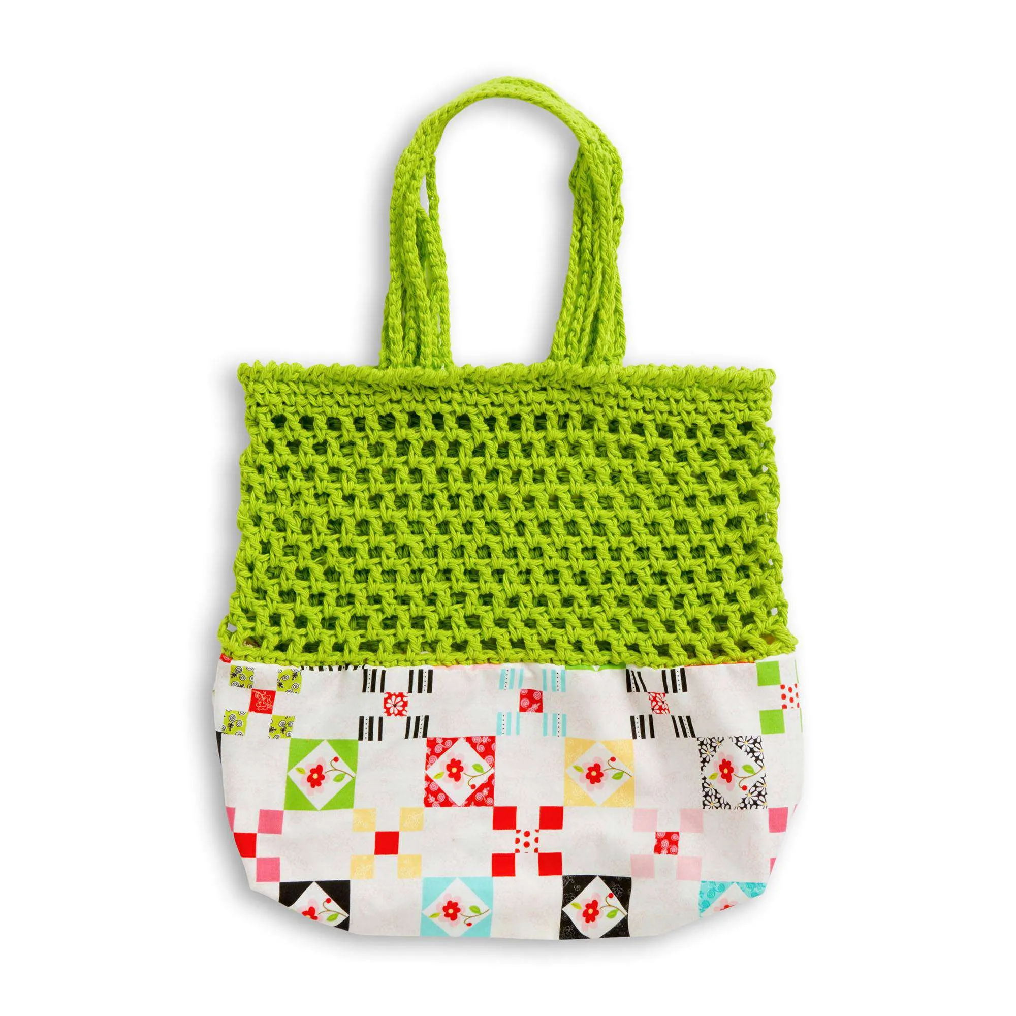 Lily Upcycle Crochet/Sew Market Tote