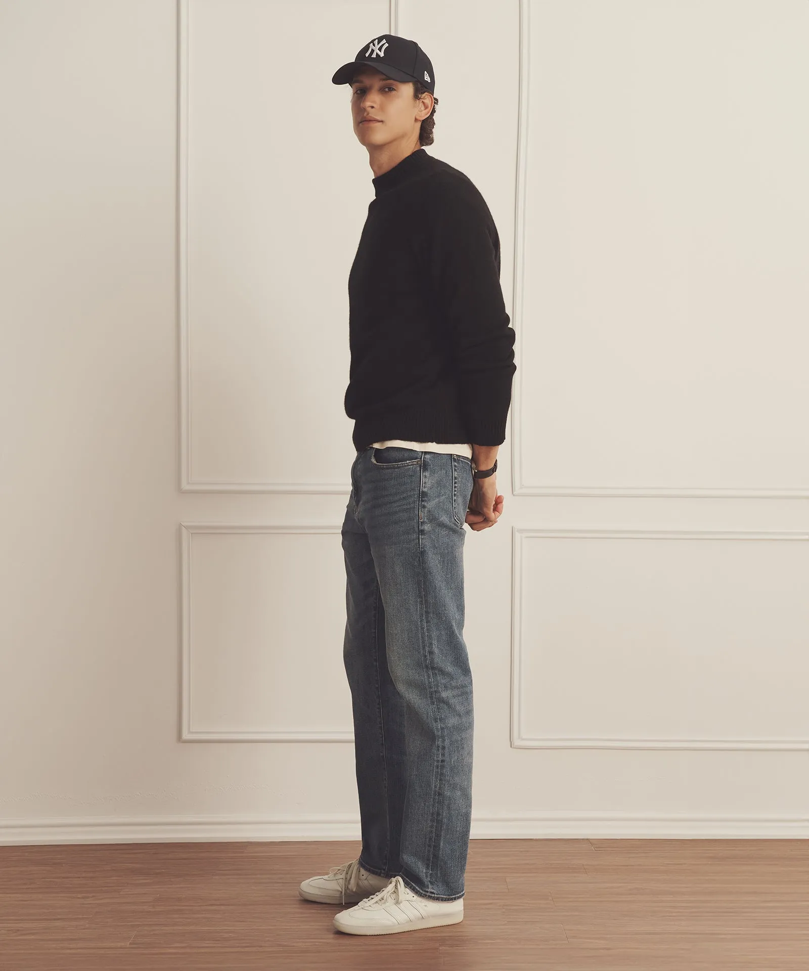 Luxe Cashmere Raglan Crewneck