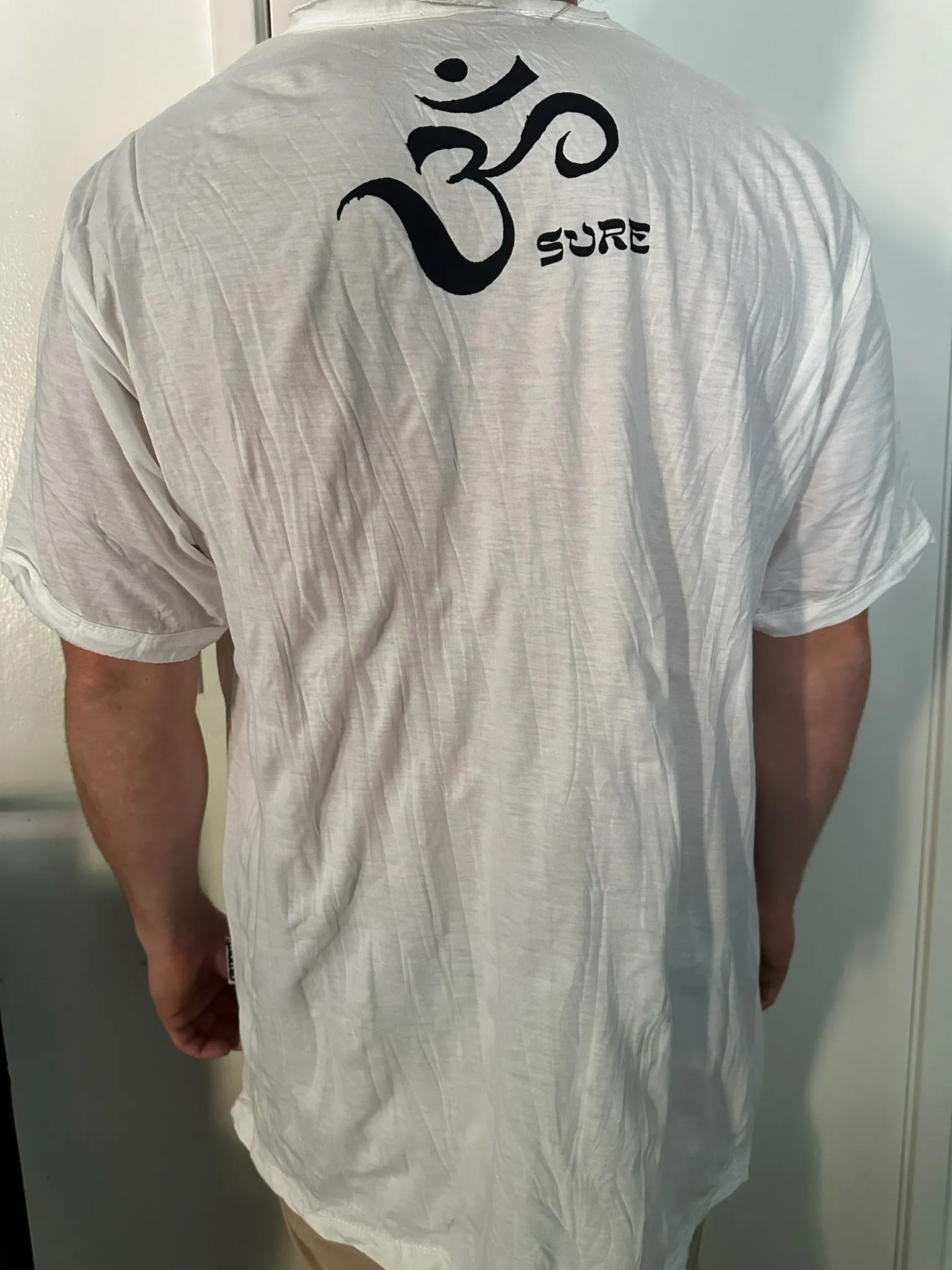 Men's Printed Meditation Tree T-Shirt