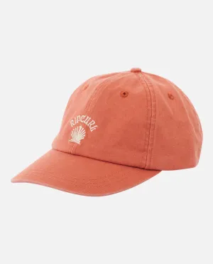 Mixed 6 Panel Cap - Rust