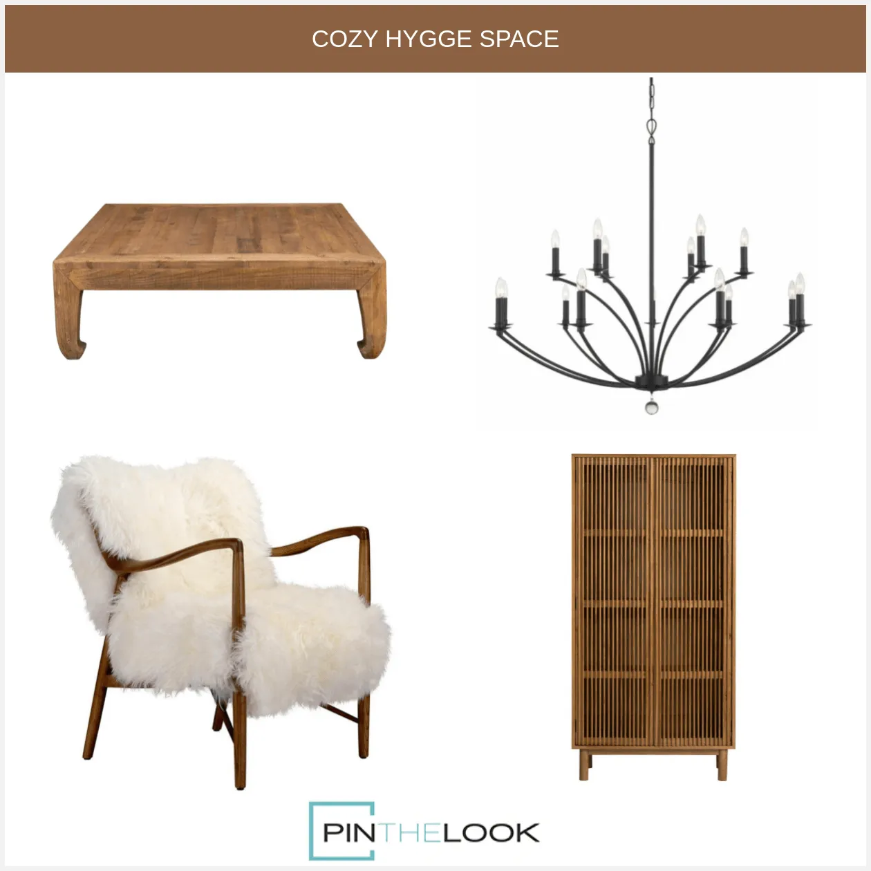 Modern Boho Sheepskin Chair