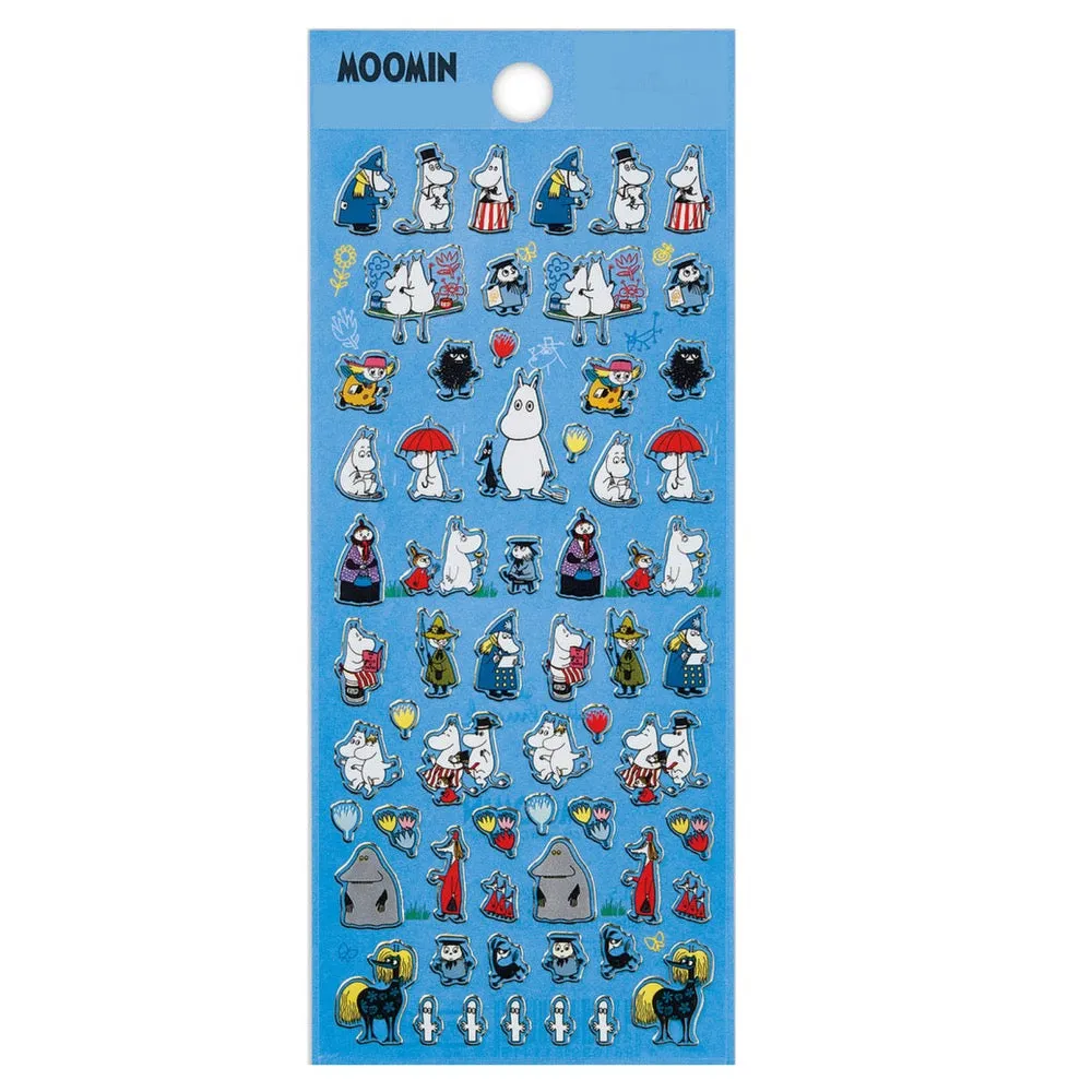 Moomin Tiny Goldfoil Sticker Sheets · Multiple Styles