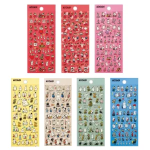 Moomin Tiny Goldfoil Sticker Sheets · Multiple Styles