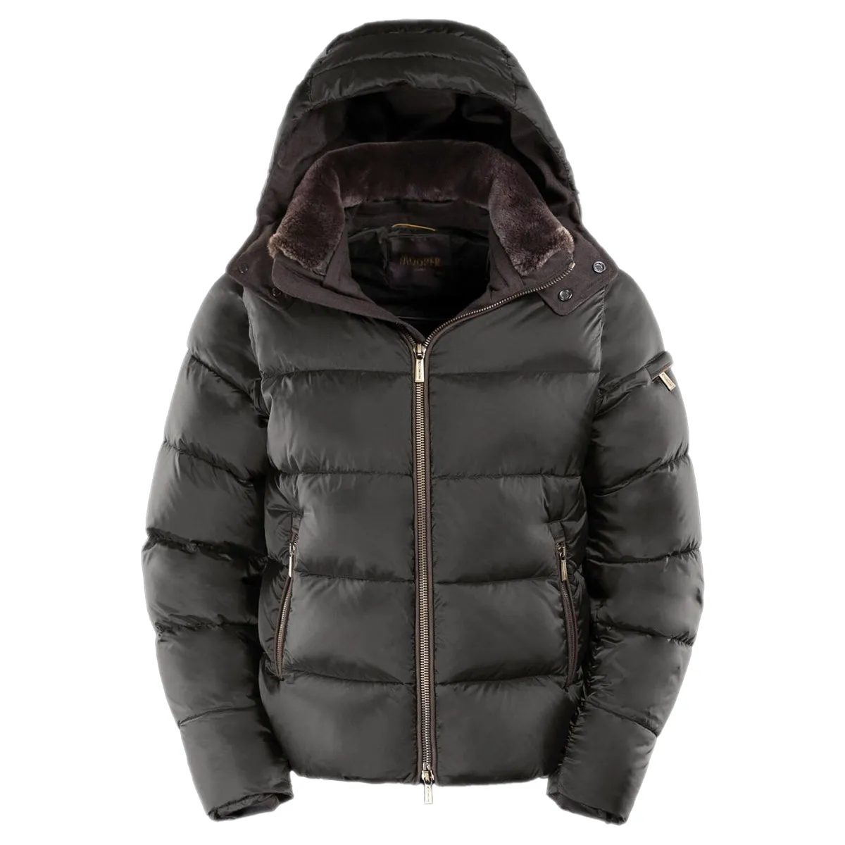 Moorer Military Green ‘Casciano’ Padded Down Jacket