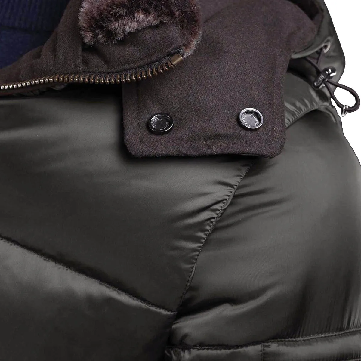 Moorer Military Green ‘Casciano’ Padded Down Jacket