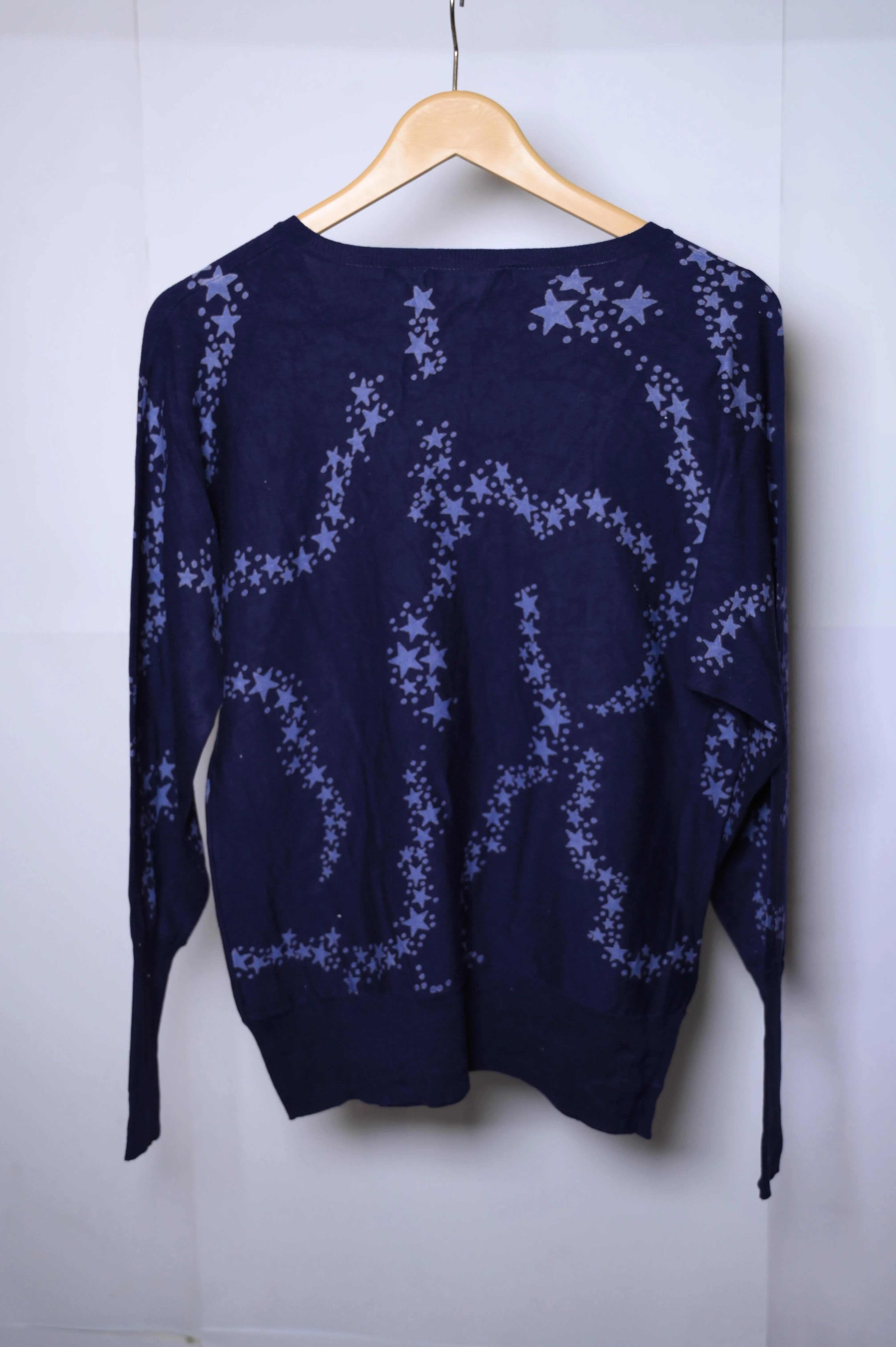 Next Starry Navy Blue Full-Sleeve SweatShirt