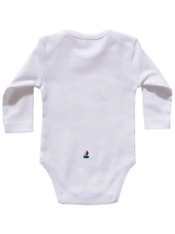 Onesie (Long Sleeve), Sailboat (Red-Blue)