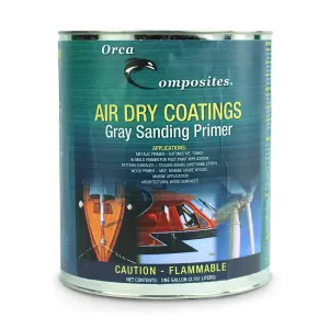 Orca Air Dry Gray Sanding Primer- with MEKP Catalyst