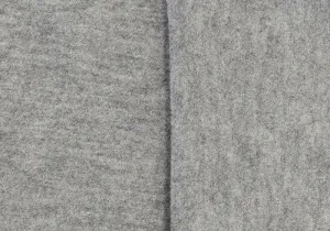 Pigeon Grey Boiled Wool Coating (Made in Germany)