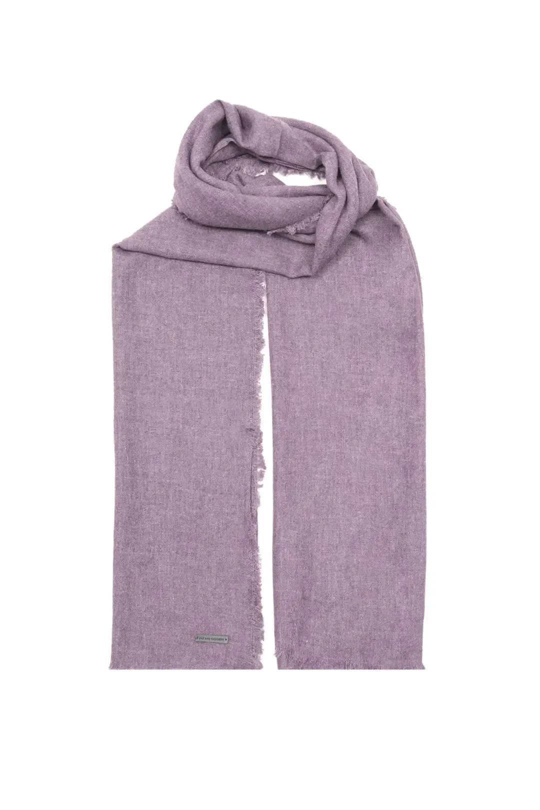 Purple Jas Silk Wool Shawl