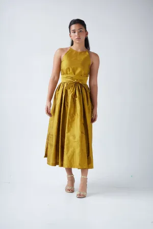 SAMPLE SS24 - Mari Dress in Silk Dupioni