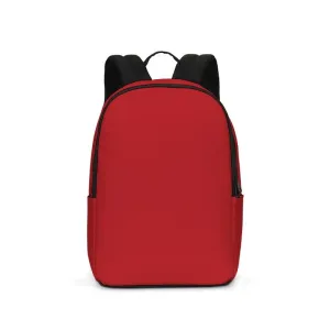 Shaded Red Waterproof Backpack | C0M100Y100K30