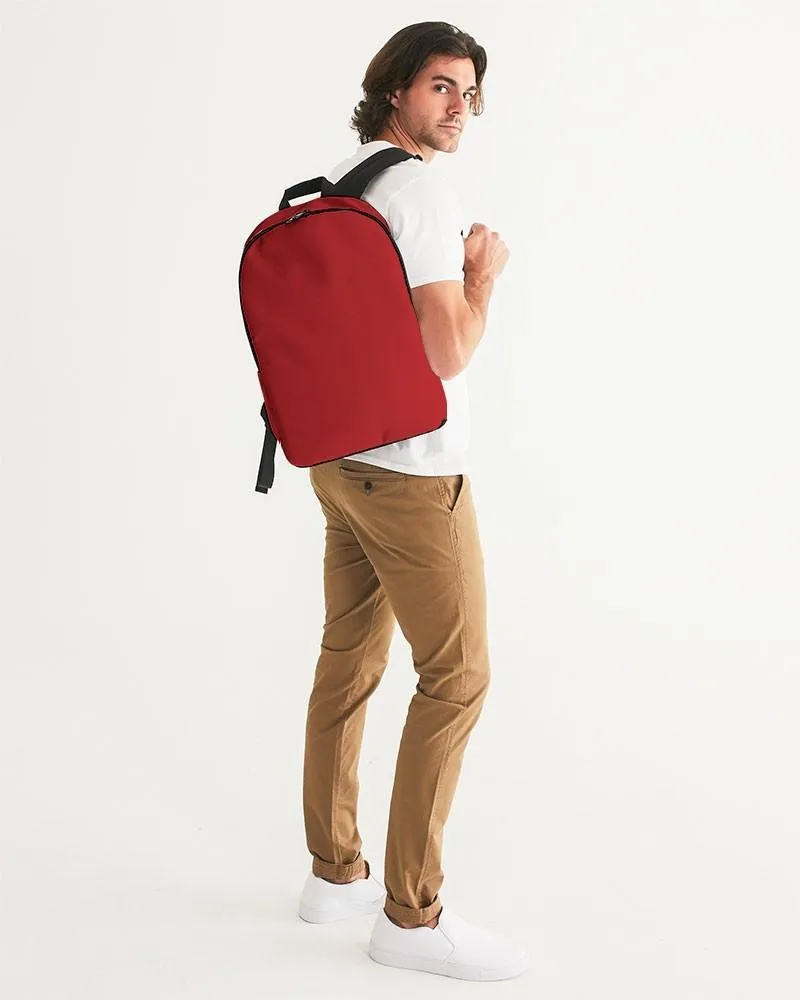 Shaded Red Waterproof Backpack | C0M100Y100K30