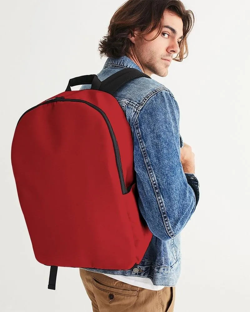 Shaded Red Waterproof Backpack | C0M100Y100K30