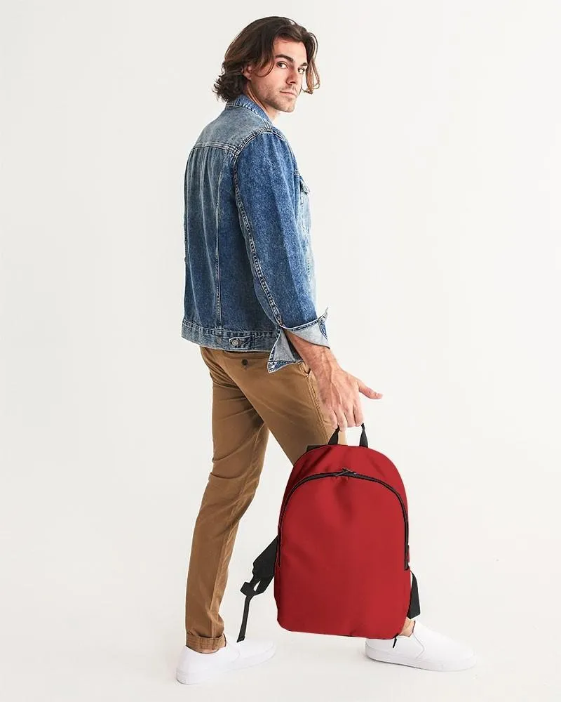 Shaded Red Waterproof Backpack | C0M100Y100K30