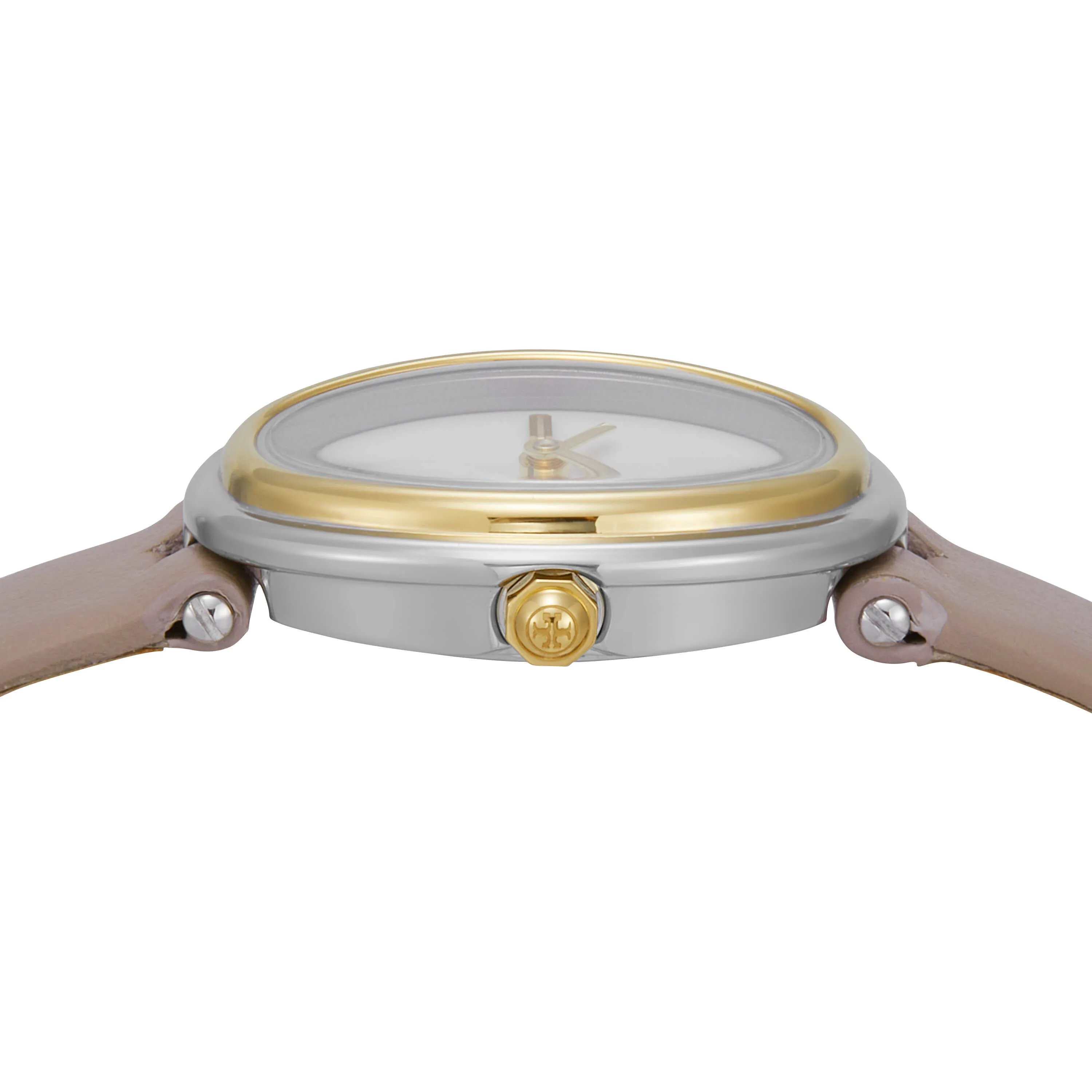Tory Burch The Oval Gray Analogue Watch TBW6031