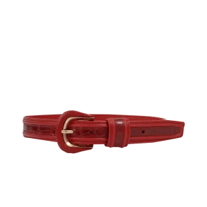 Two Tone Alligator Belt